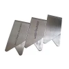 Hot custom logo stainless steel metal paper clips