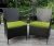 Import Hot Sale 4-piece Outdoor PE Rattan Wicker Sofa and Chairs Set Rattan Patio Garden Furniture Set from China