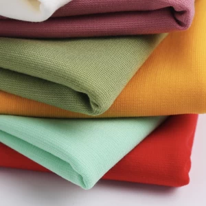 Hot Sale 58%Rayon 34%Nylon 8%Spandex 160GSM Roma Fabric for Garment