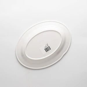 hot sale 9 inch melamine restaurant white opal dish plate