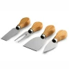 Hot sale bamboo cheese cutting board with cutlery set