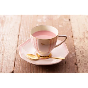 Hot sale blended tea extract brands sakura latte powder made in Japan