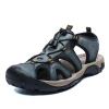 hot sale Cowhide leather sandals summer beach shoes for men