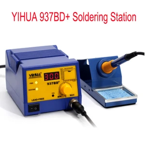 Hot sale  Digital display YIHUA 937DB+ rework Soldering  station  for repairing