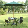 Hot Sale High Quality Garden Beach Restaurant Patio Polyester Portable Sun Shelter Outdoor Umbrella