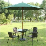Hot Sale High Quality Garden Beach Restaurant Patio Polyester Portable Sun Shelter Outdoor Umbrella