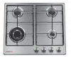 Hot sale home appliance 4 burner stainless steel gas stove built-in gas cooktop