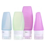 Hot Sale  Leak Proof Travel Bottle,Travel Bottle Kit,Silicone Travel Bottle Set