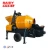 Import HOT sale low price mini trailer concrete pump with boom,widely used concrete mixer truck with pump from China