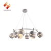 Hot sale modern iron acrylic LED 8*7W  3000K chandelier