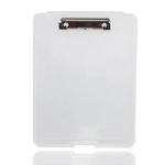 Hot sale Officemate Plastic Slim Clipboard With Storage Box