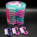 Hot sale Plastic beauty easy carry nail brush