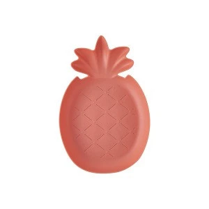 Hot Sale Plastic Pineapple Shape Fruit Plate Fruit Dish Home Snack Plate Plastic Candy Dish Serving Plate