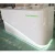 Import Hot Sell Customize White Curved Led Executive Lounge Beauty Salon Front Bar Reception Counter Desk from China