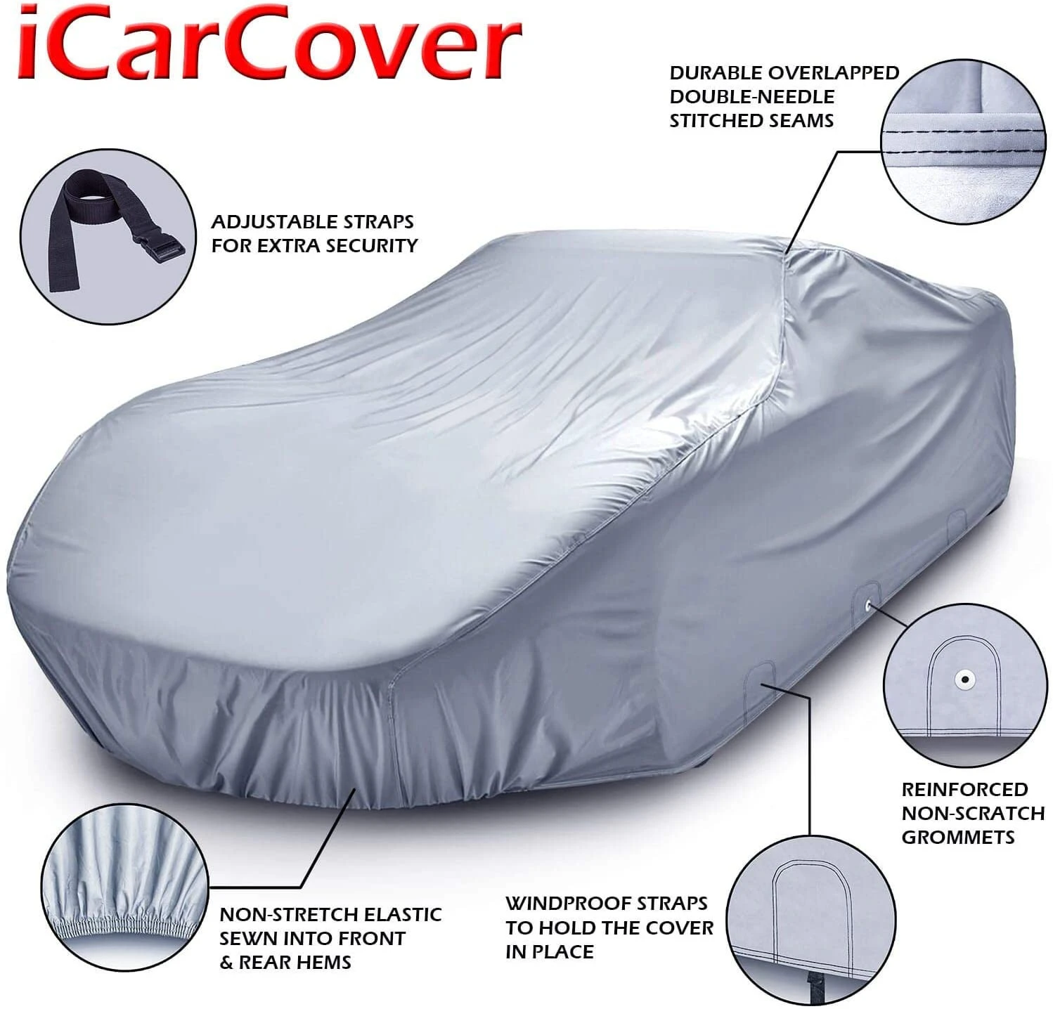 Hot sell  Folding Car Garage Waterproof Sun UV Protection  Cover Full Set Car Body Cover