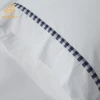 Hot sell white cotton bed sheet sets 300TC fabric bedding coset set