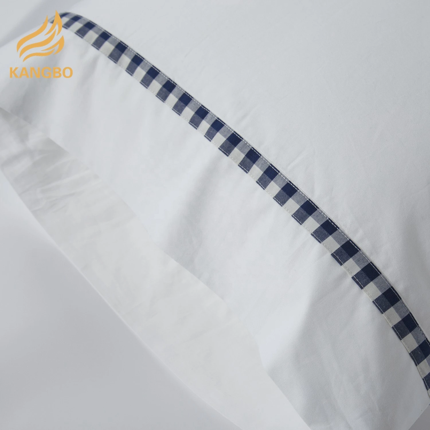 Hot sell white cotton bed sheet sets 300TC fabric bedding coset set