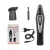 Import Hot selling 2 in 1 mens nose hair trimmer rechargeable carbon steel blade beard trimmer from China
