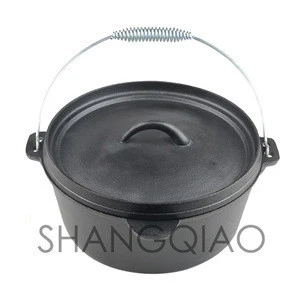 Hot selling Cast Iron Camping Dutch Oven with Legs