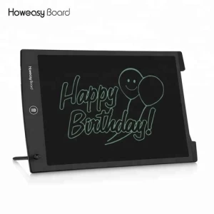 Hot selling CE RoHs FCC certificate toys classroom board 12 inch lcd hobbies smart notice board lcd kids toys