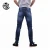 Import Hot selling high quality stretch skinny biker men jeans with ripped selvedge monkey wash elastic slim grind male denim pants from China