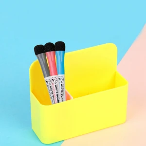 Hot Selling Magnetic Plastic Holder Pen Organizer Holing Markers Small Items for Whiteboard