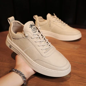 Hot Selling New Model Lace Up Men Flat Shoes Casual Casual Shoes Men Sneakers Mens Shoes Casual Sport