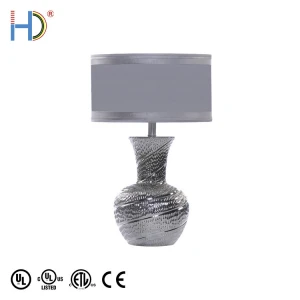 Hotel Personality New Brief Style Modern Bedroom Mercury Ceramic Table Light