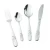 Import Hotel Stainless steel Flatware Cutlery Flatware Set 5 Piece for Wedding Restaurant Hotel from China