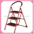Import household iron step ladder 4 steps retraactable stepladder kitchen stool lidl from China