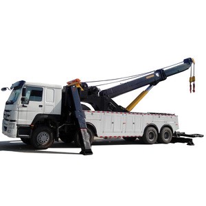HOWO 8X4 380ps 40 tons 50 tons 60 tons crane tow truck  lifting car heavy duty rotator wrecker for sale