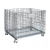 Import HUAWU Factory warehouse collapsible storage cage stackable steel metal wire mesh container from China
