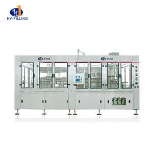 HY-Filling juicer production line processing machine 3in1 glass bottle juce filling machine line noni juice concentrate machine