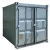 Import Hysun New 10ft shipping folding container prefab Standard  ISO shipping container portable container for sale from China
