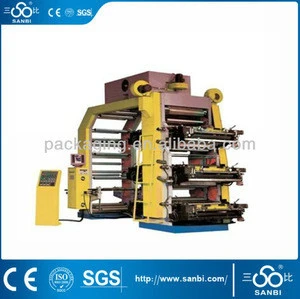 HYT-series 6 color high speed Flexographic Offset Printing Machine