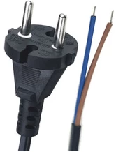 iec c17 power cord euro schuko plug male power cord plug