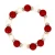 Import Import From China Fabric Chic Plastic Red Hawaiian Bead Pendant Chunky Necklace For Women from China
