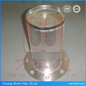 Industrial filtration equipment air filter cartridge for refrigeration compressor