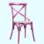 industrial upholstered metal dining chairs bistro stacking restaurant chair metal lounge chair