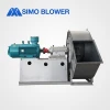 Industrial ventilation backward curved impeller centrifugal blower