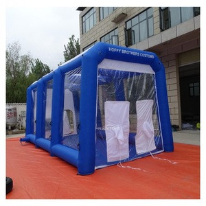 Inflatable Spray Booth Paint Tent Car Paint Capacious Filter System 2 Blowers Inflatable Paint Booth Tental In Knoxville