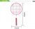 Import innovative sports set pink tennis balls shuttlecock custom badminton rackets for wholesale from China