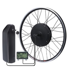 Integrated controller 48v 500w Gearless hub motor electric bike conversion kit for ebike and bicycle