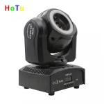 Intelligent stage moving head beam light with DMX512 and sound control