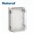 Import IP66 abs hinged waterproof project plastic electronic enclosure/waterproof box from China