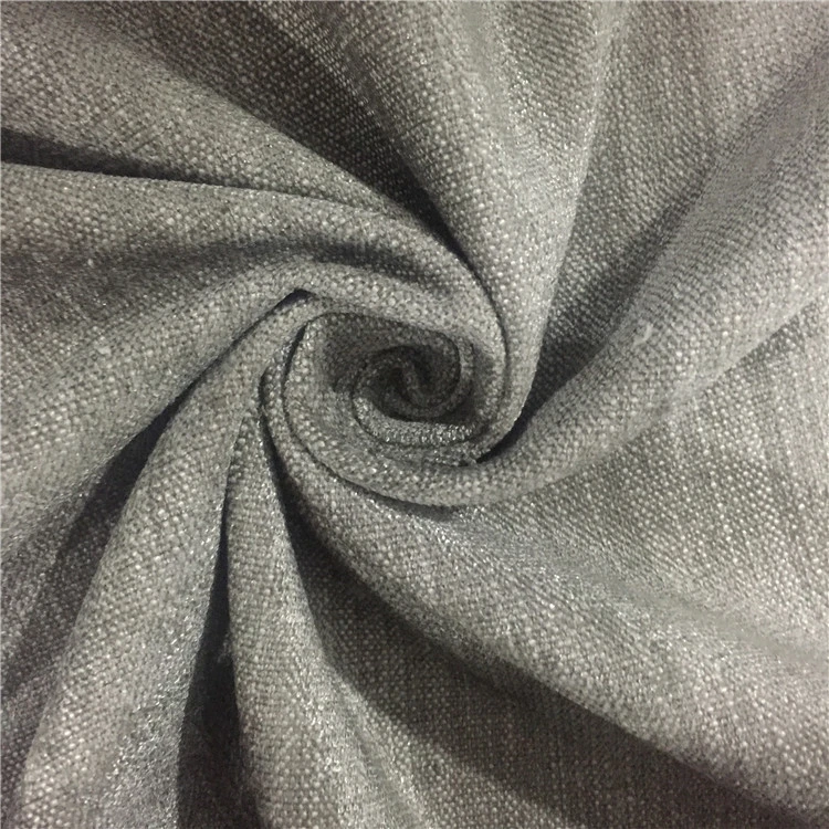 JBL Wholesale Custom Polyester Linen Mixed Home Textile Fabric