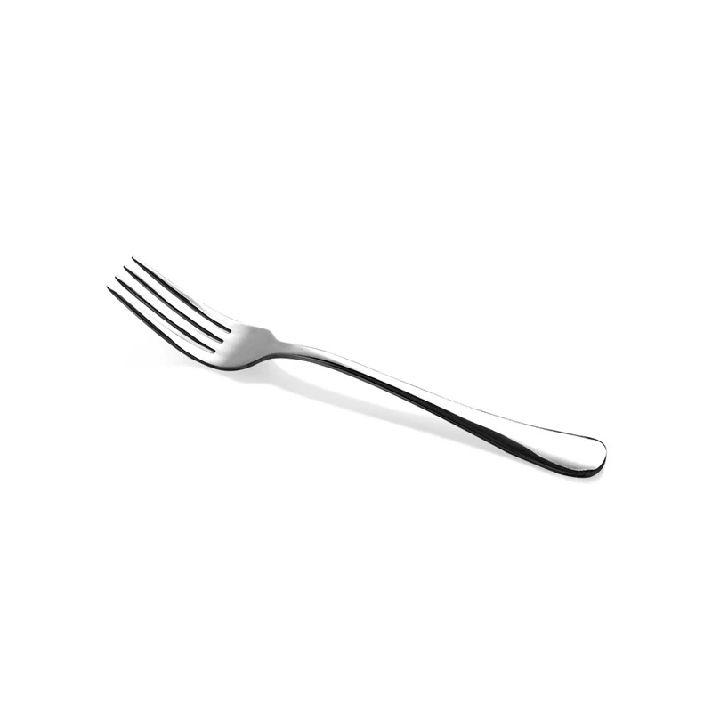 Jieyang factory regular model 410 stainless steel cutlery set dessert dinner knife fork spoon and tea spoon