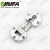 Import JIUFA Furniture Cabinet Flap Hinge Metal 180 Degree Adjustable Concealed Round Hinge For Folding Table from China