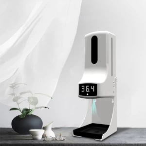 K9 Pro Auto Temperature Measurement Non-contact Automatic Hand Sanitizer Soap Dispenser