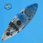 Kayak with motor for fishing